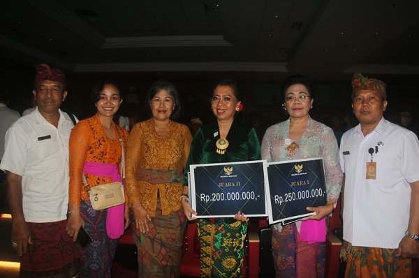 DP3AP2KB KOTA DENPASAR RAIH PENGHARGAAN SEBAGAI JUARA II PERANGKAT DAERAH TERINOVATIF TAHUN 2019