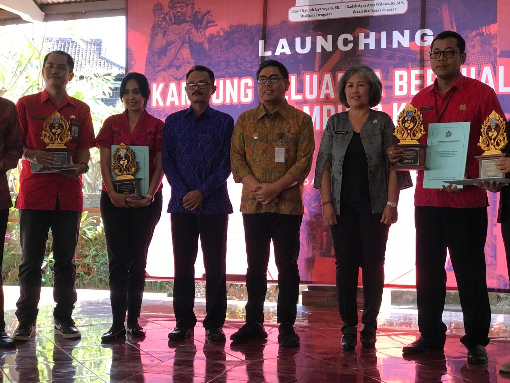 LAUNCHING KAMPUNG KELUARGA BERKUALITAS (KAMPUNG KB) se- Kota Denpasar