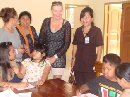 KUNJUNGAN KERRYN LEHMANN KE PUSAT TUMBUH KEMBANG ANAK BERKEBUTUHAN KHUSUS