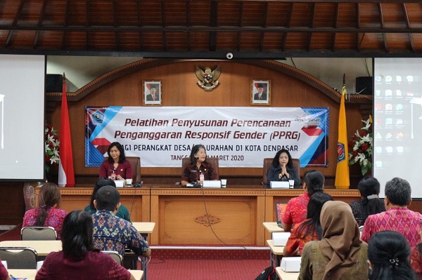 PEMKOT GELAR PELATIHAN PENYUSUNAN PERENCANAAN PENGANGGARAN YANG RESPONSIF GENDER (PPRG) 