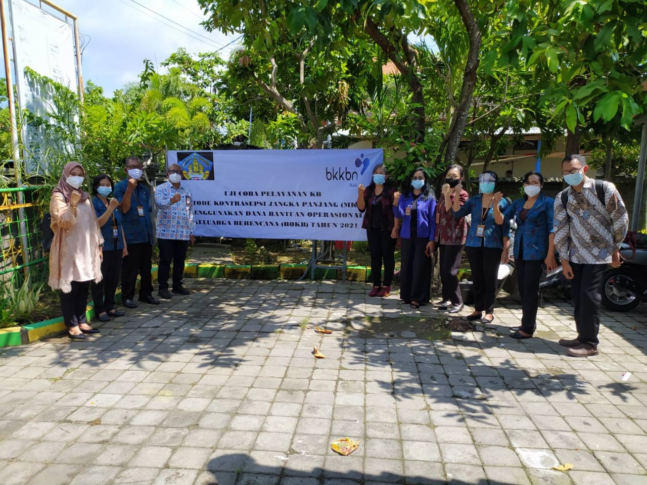 PELAYANAN KB DALAM RANGKA HUT KOTA DENPASAR KE-233 TAHUN 2021 
