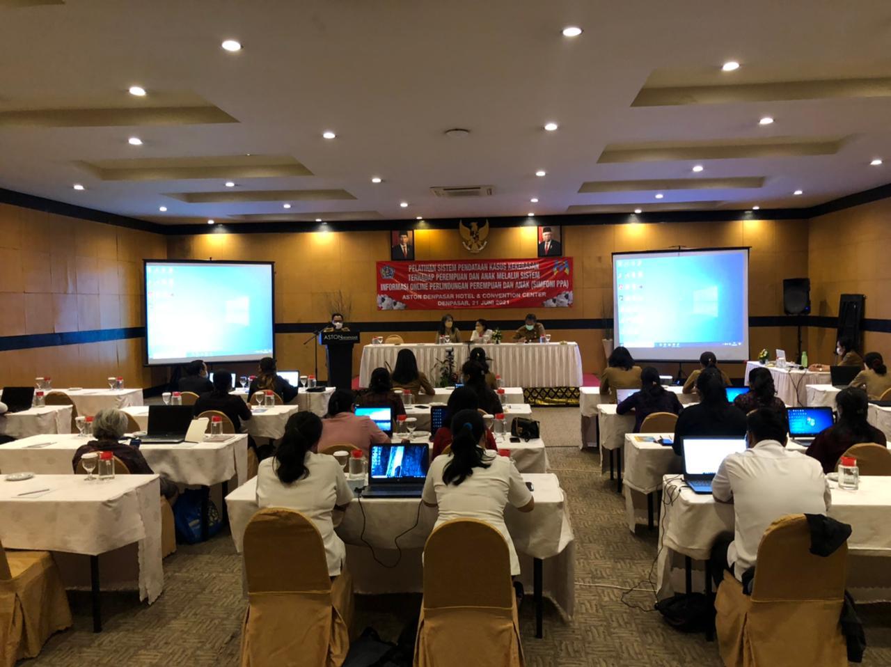 PELATIHAN PENDATAAN PADA SISTEM INFORMASI ONLINE (SIMFONI PPA)