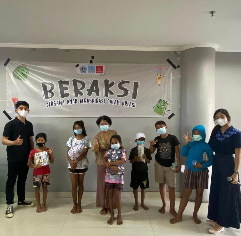 PEMKOT ADAKAN KEGIATAN "BERAKSI" BERSAMA ANAK BERASPIRASI DALAM KREASI