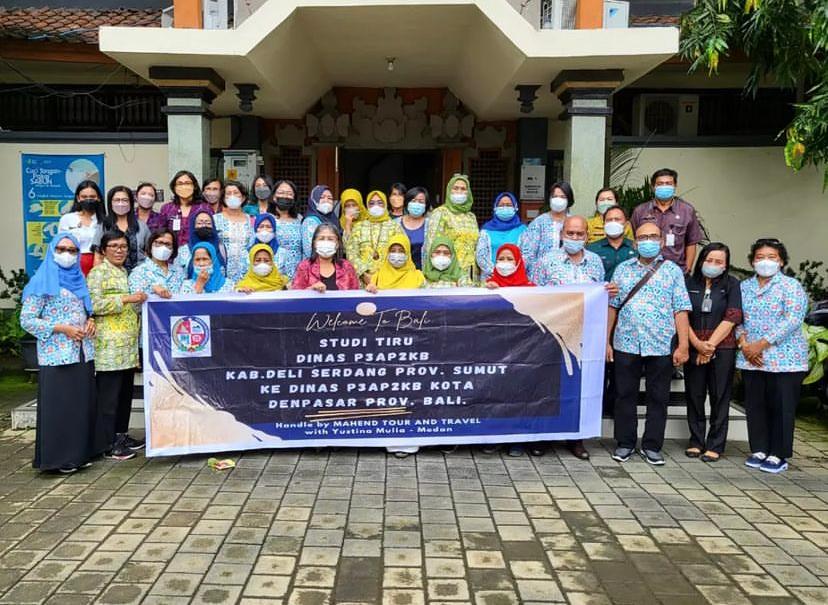KUNJUNGAN DARI DINAS P3AP2KB KAB. DELI SERDANG PROVINSI SUMATRA UTARA 