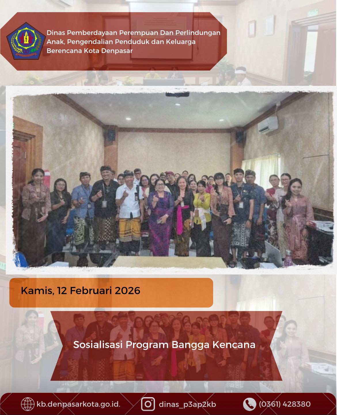 SOSIALISASI PROGRAM BANGGA KENCANA 